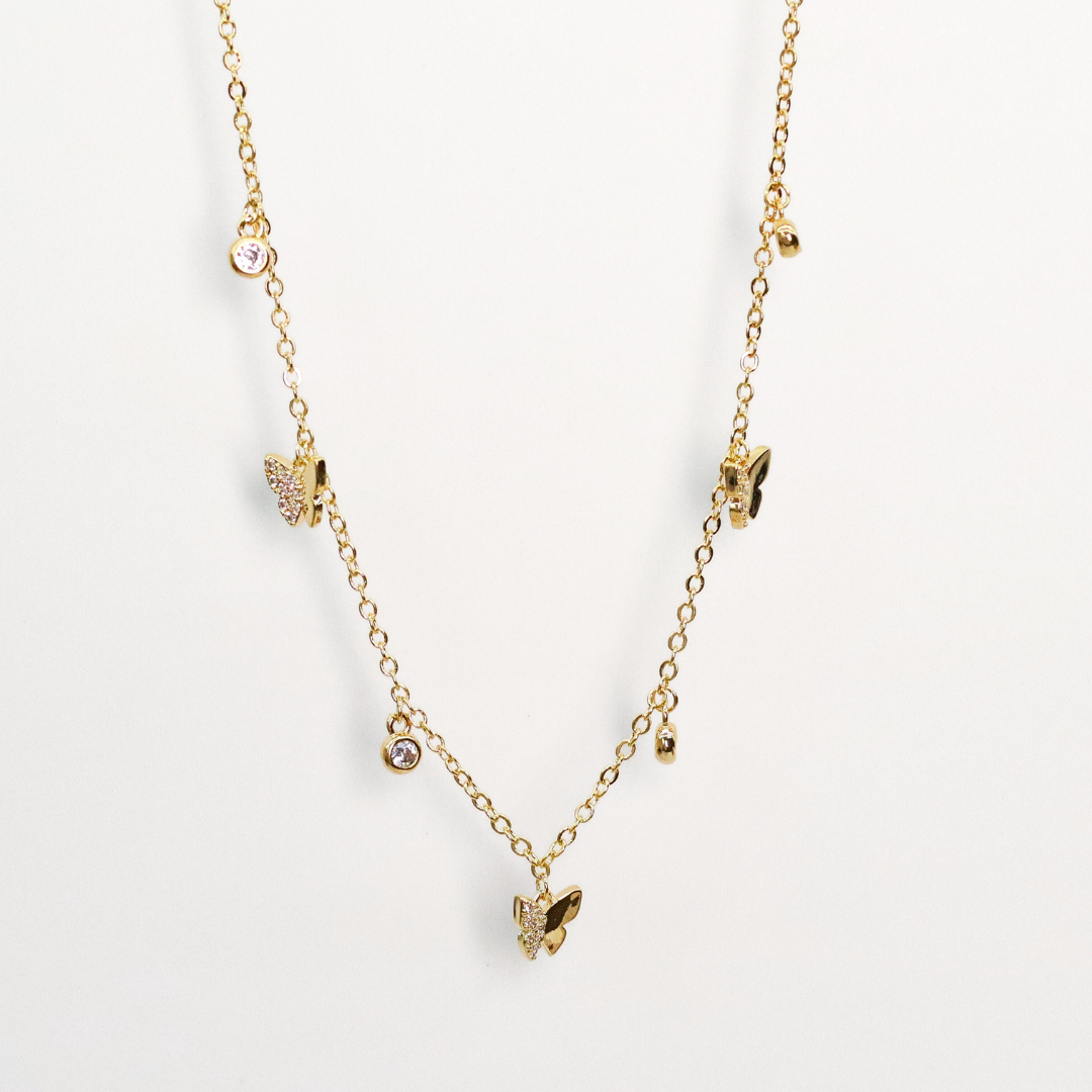 Collar Mariposas Volando