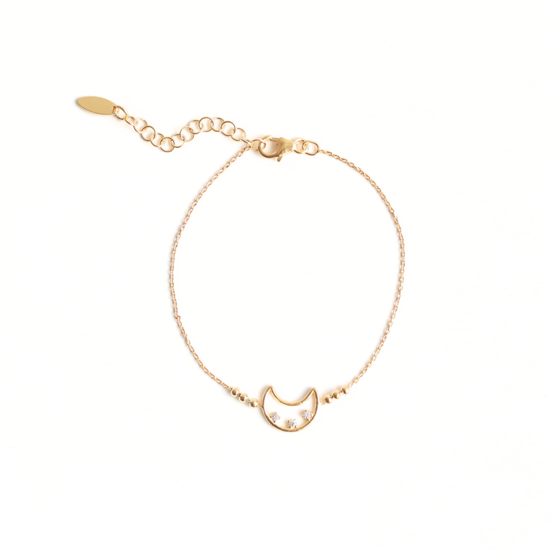 Pulsera Silver Gold Smile