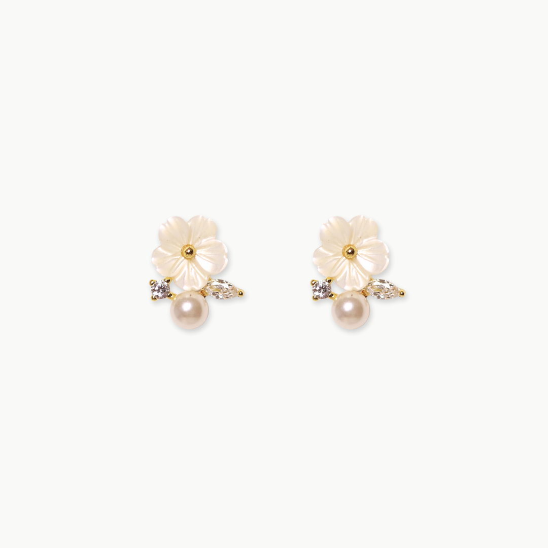 Arete Flor Nacar