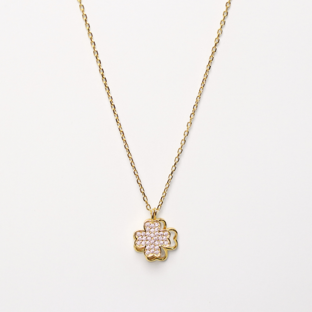 Collar Trebol Zir