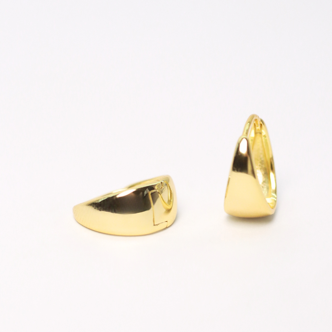 Argollas Silver Gold Canoa