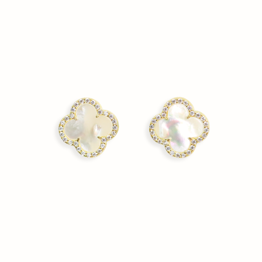 Aretes Silver Gold	Tasha