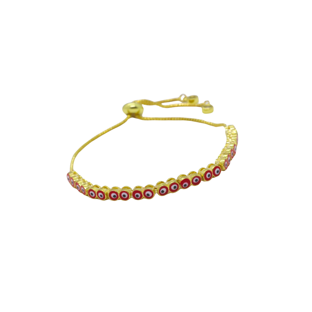 Pulsera Ojo Turco Rojo