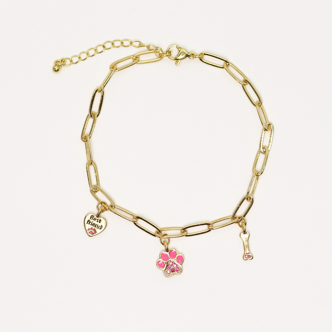 Pulsera Charm PetLover Pink