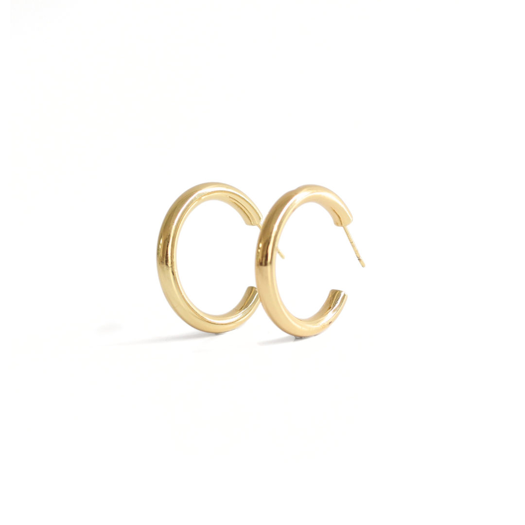 Argolla  Hoops Basicas Grandes
