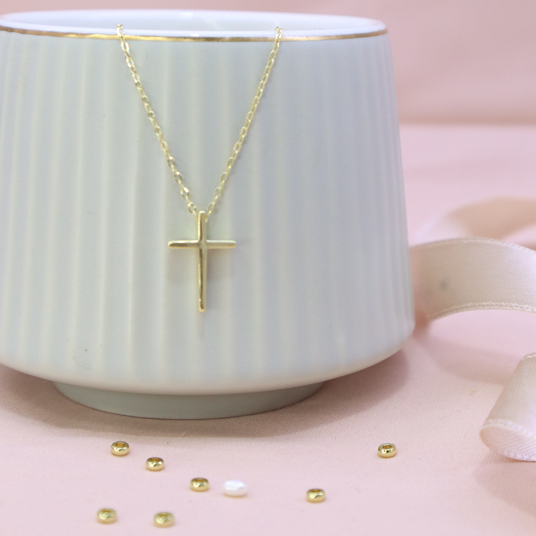 Collar Gold Cross