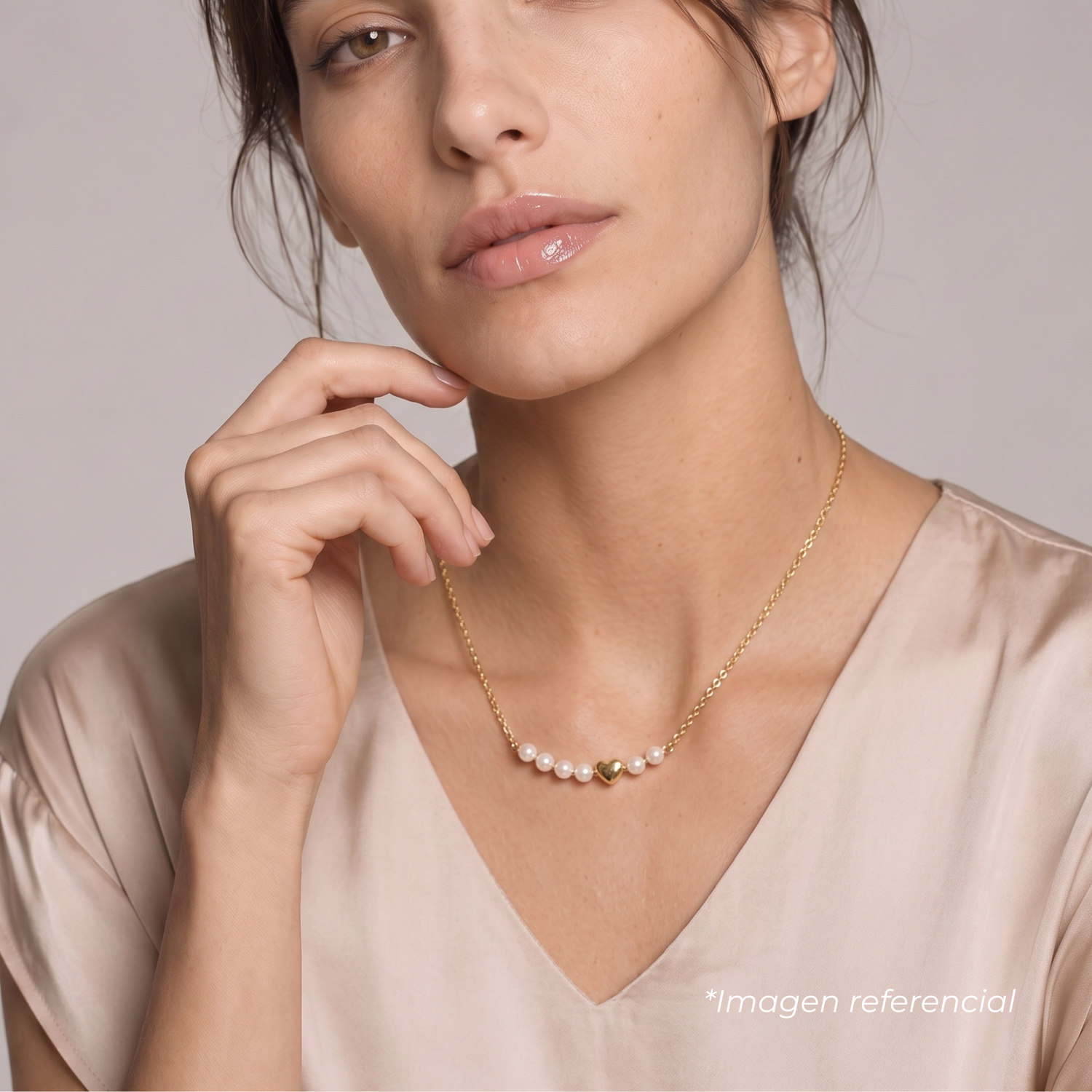 Collar Silver Gold Orale