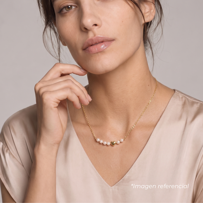 Collar Silver Gold Orale