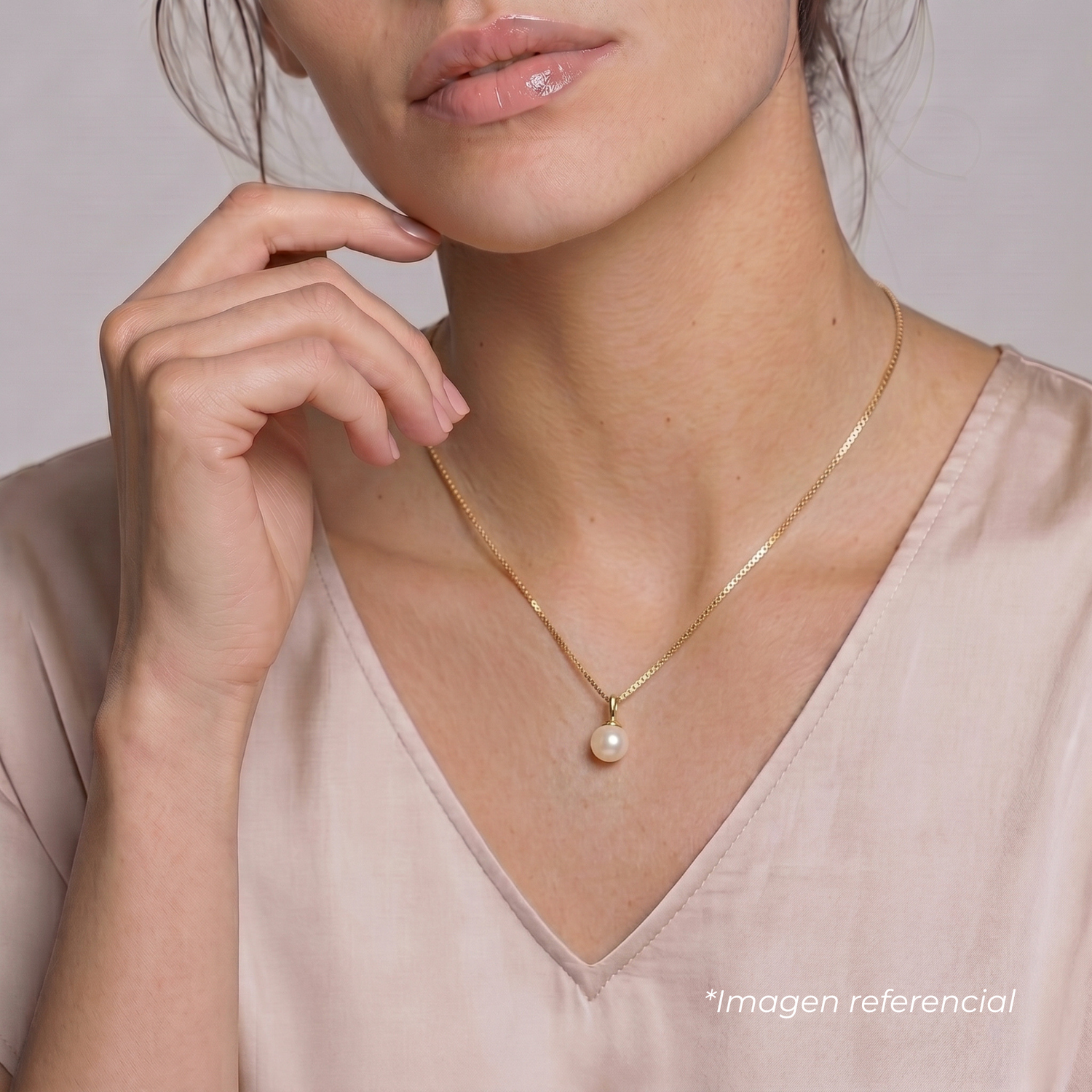 Collar Silver Gold Perry