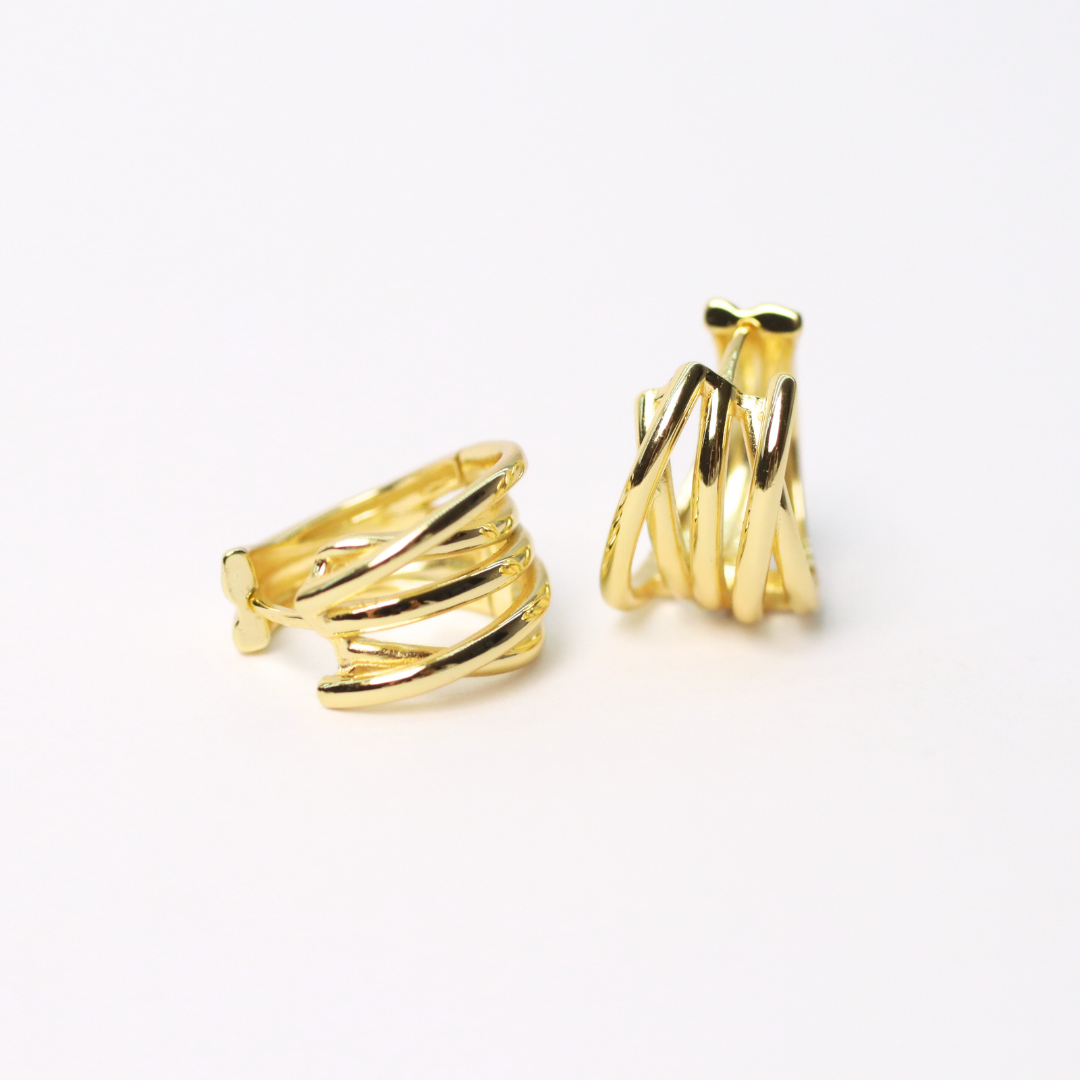 Argollas Silver Gold Picaras