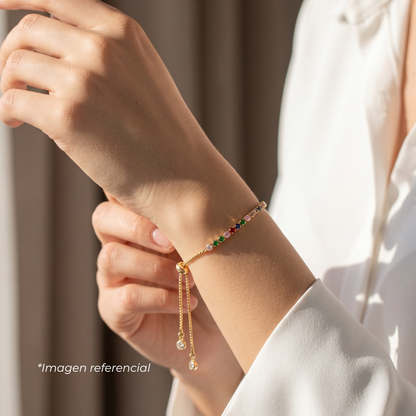 Pulsera Regulable Rainbow