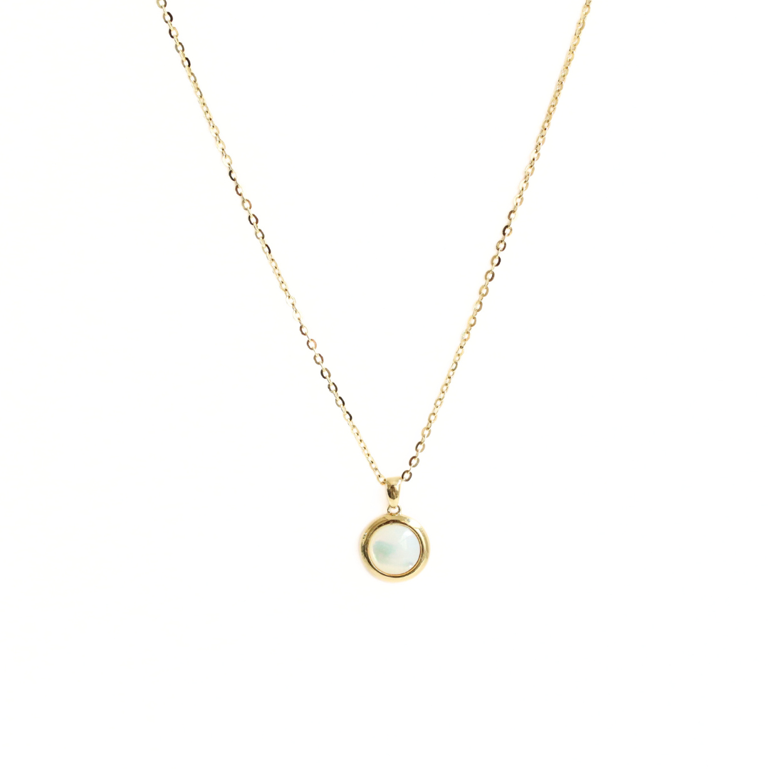 Collar Silver Gold Pureza