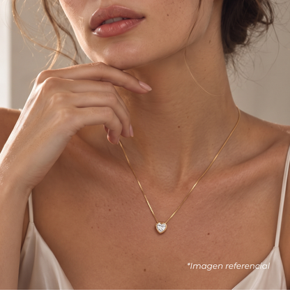 Collar Silver Gold Cascabel