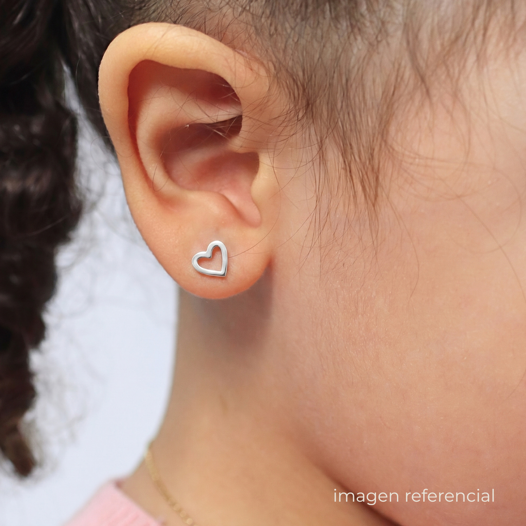 Arete Silver Tiny Love