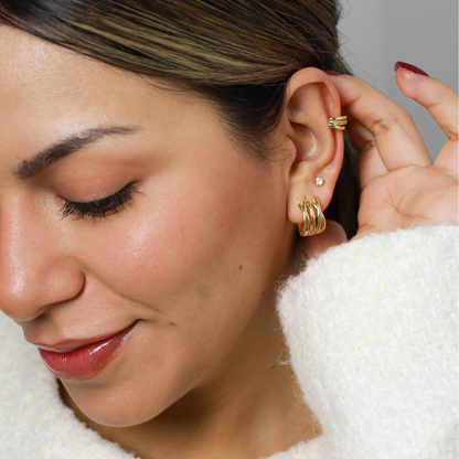 Argollas Silver Gold Picaras