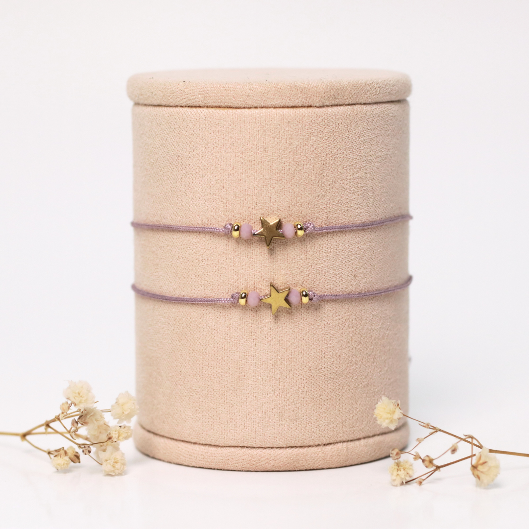Pulsera Soul Estrella Lila