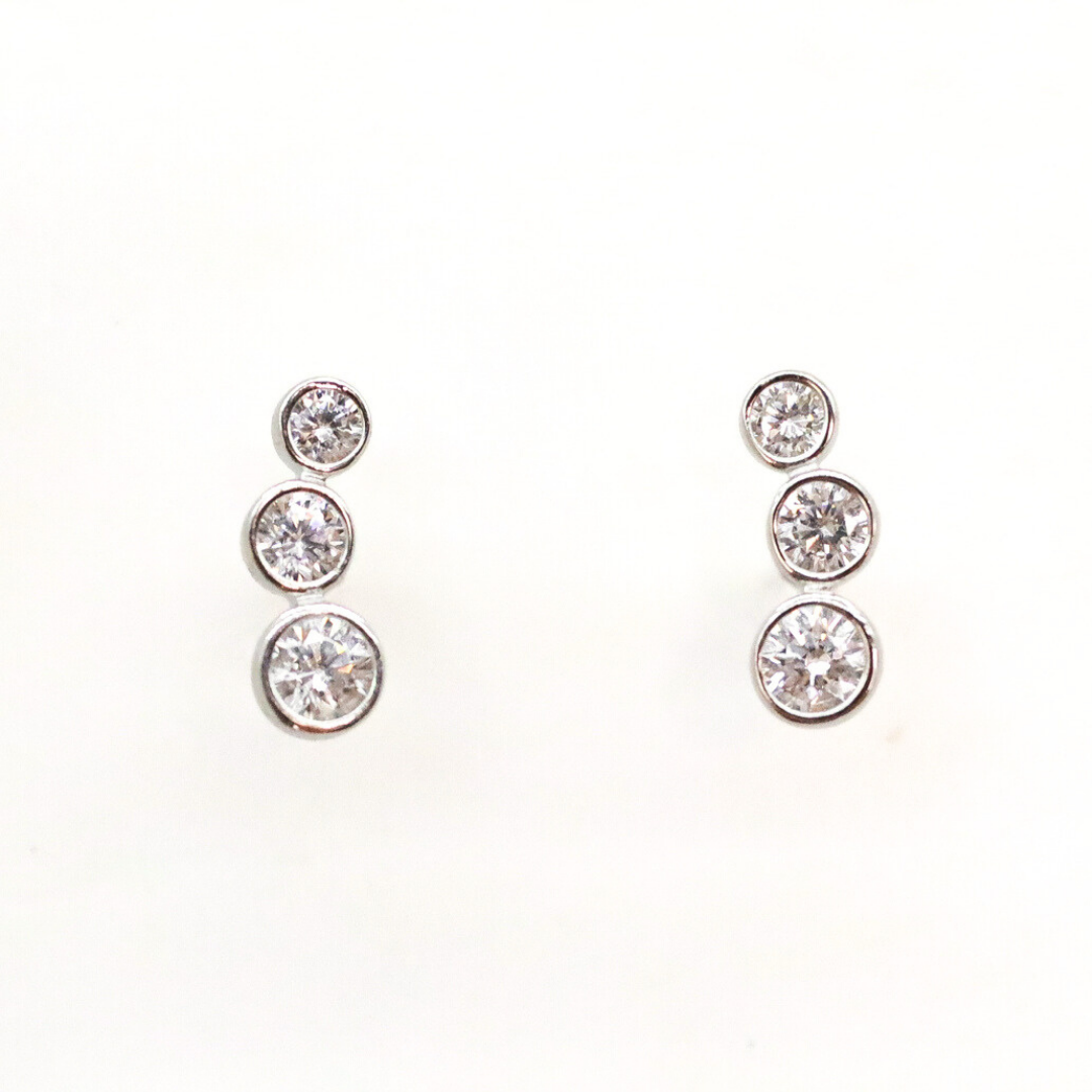Aretes Bubble Silver