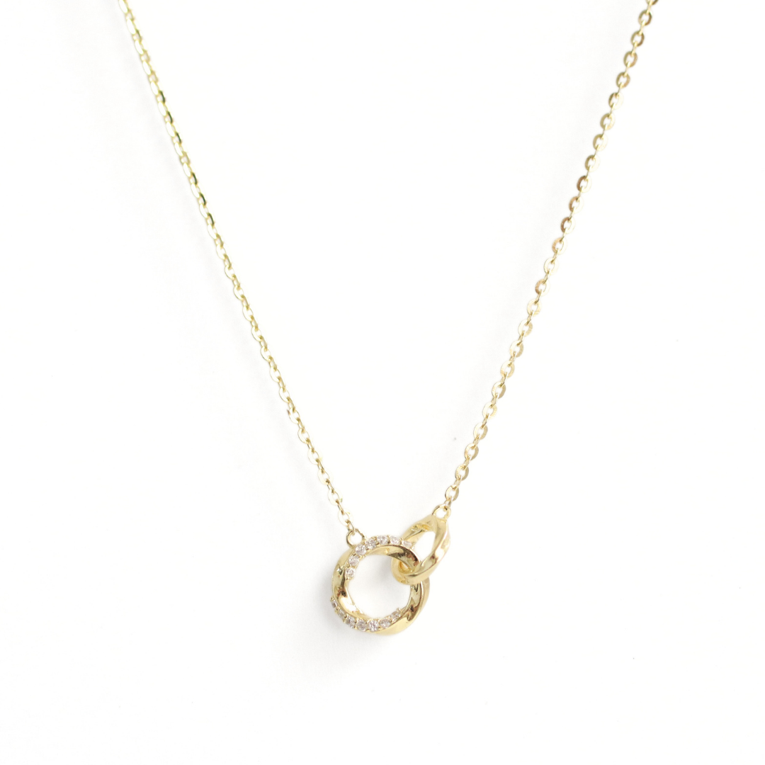 Collar Silver Gold Siempre