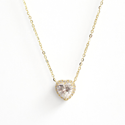 Collar Silver Gold Grand Amour