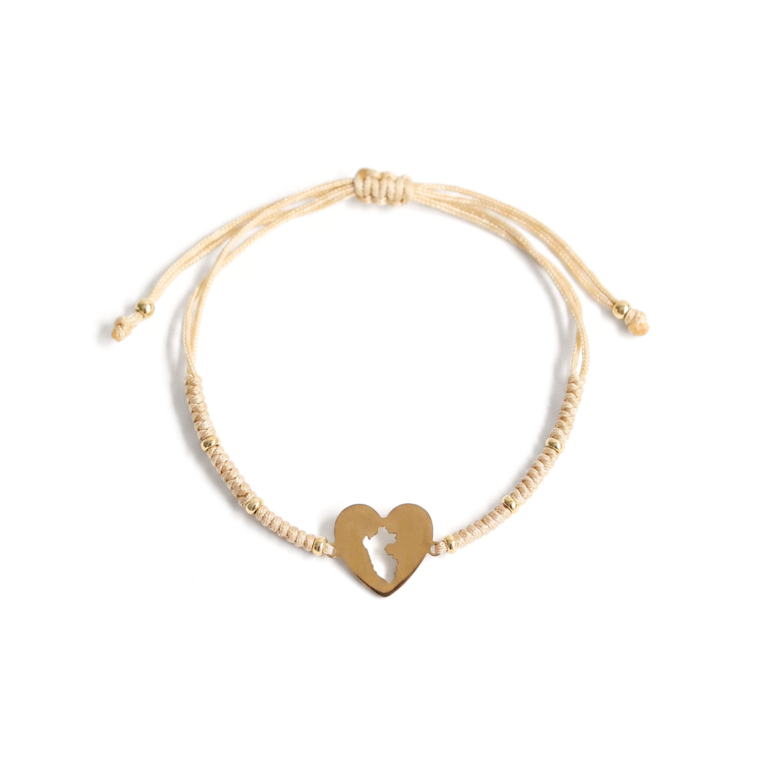 Pulsera Peruanita Beige