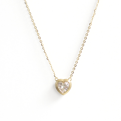Collar Silver Gold Kiss