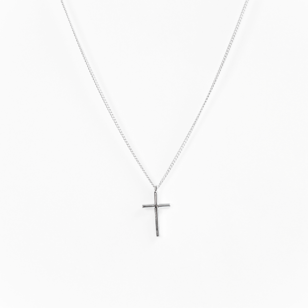 Collar silver cross