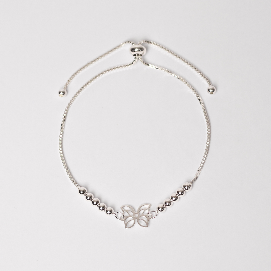 Pulsera Mariposa Silver