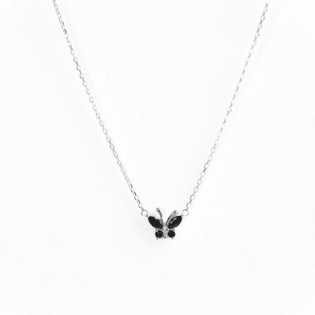Collar silver black