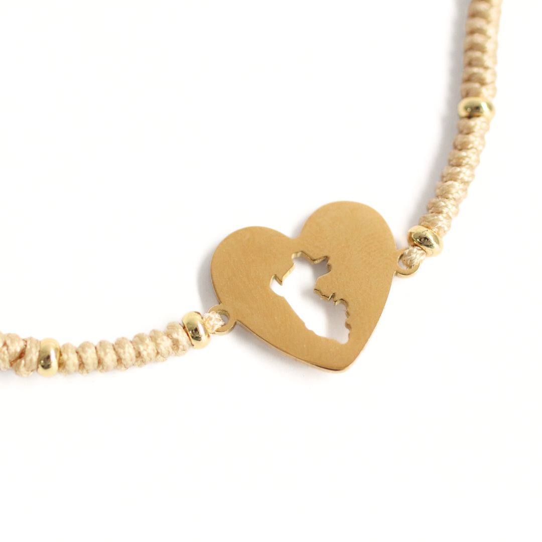 Pulsera Peruanita Beige