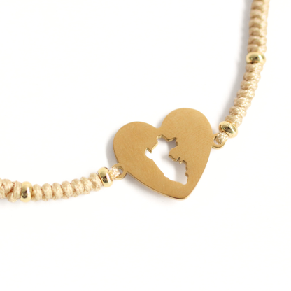 Pulsera Peruanita Beige