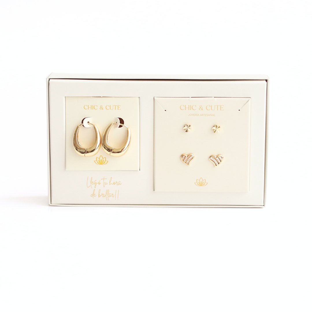 Pack Básico Aretes 3