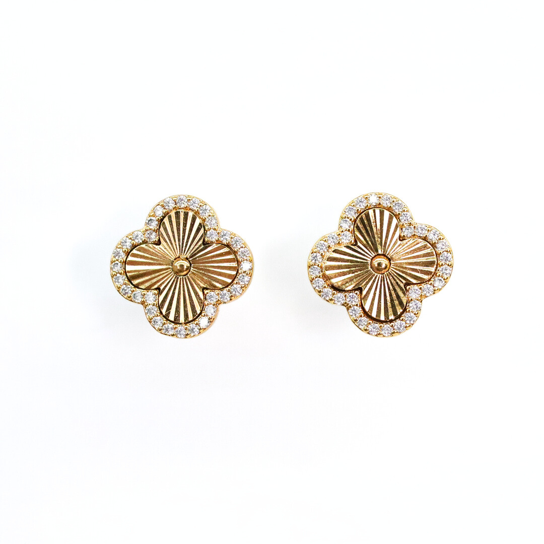 Aretes Silver Gold	Akemi
