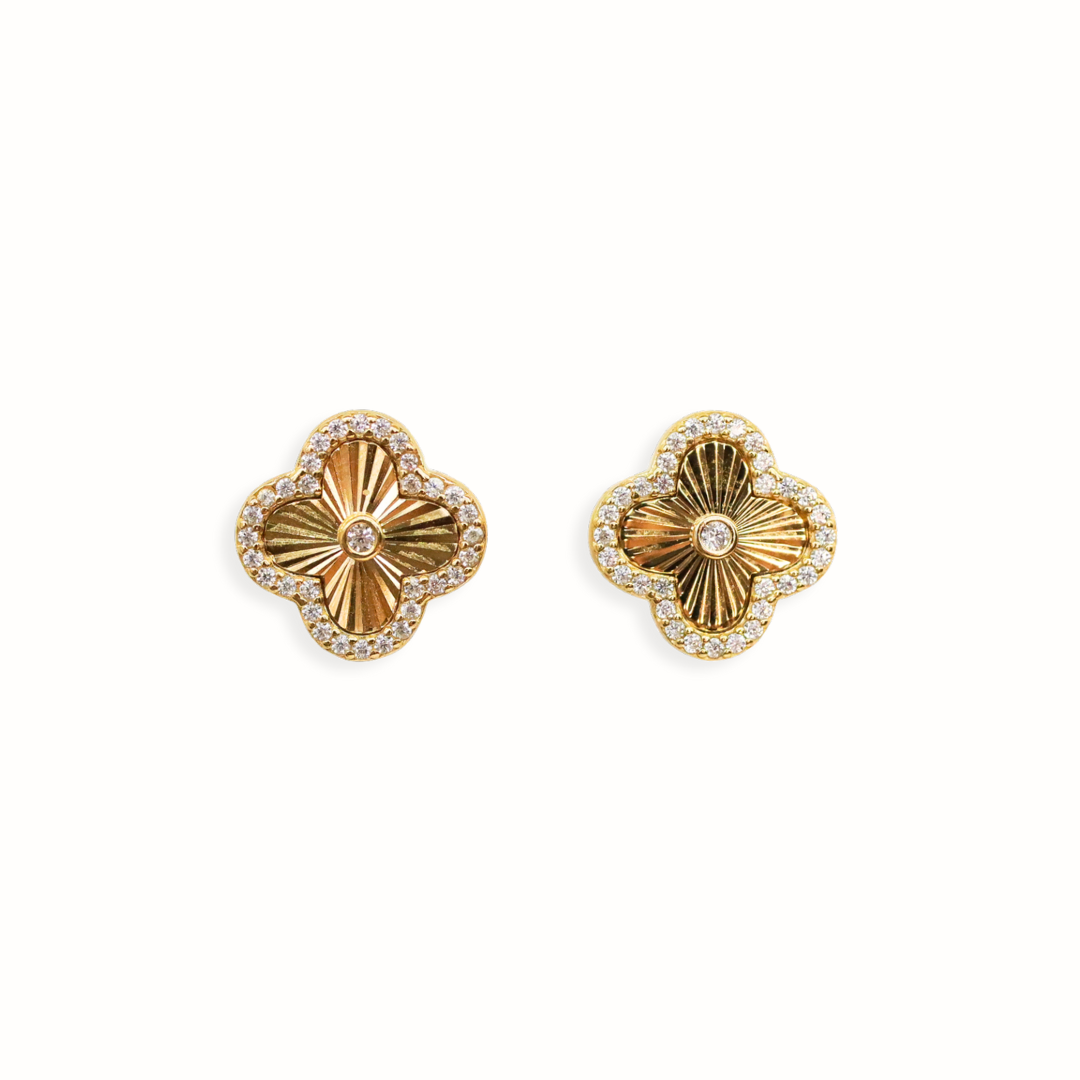Aretes Silver Gold	Akemi