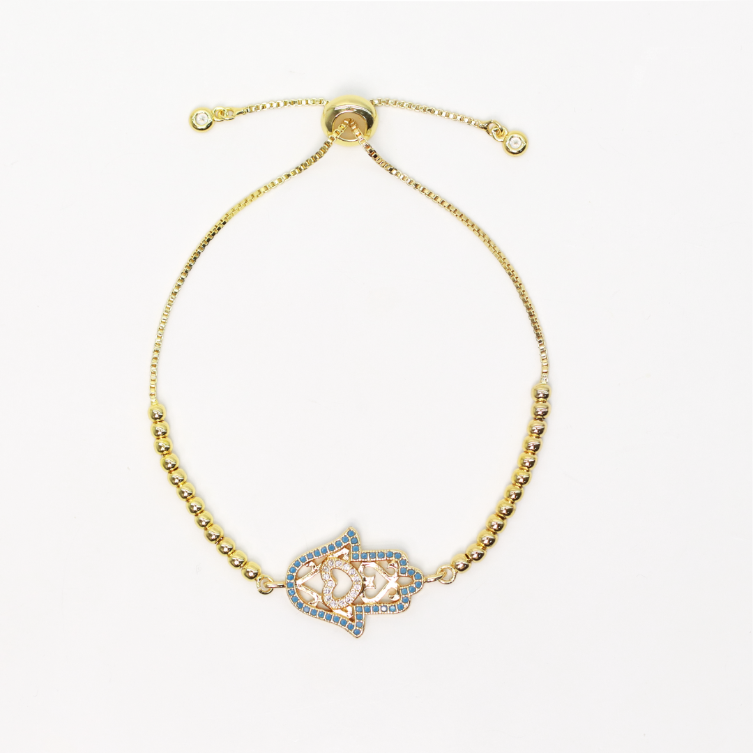 Pulsera Regulable Mano Jamsa Protectora