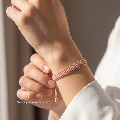 Pulsera Delicas Rosado