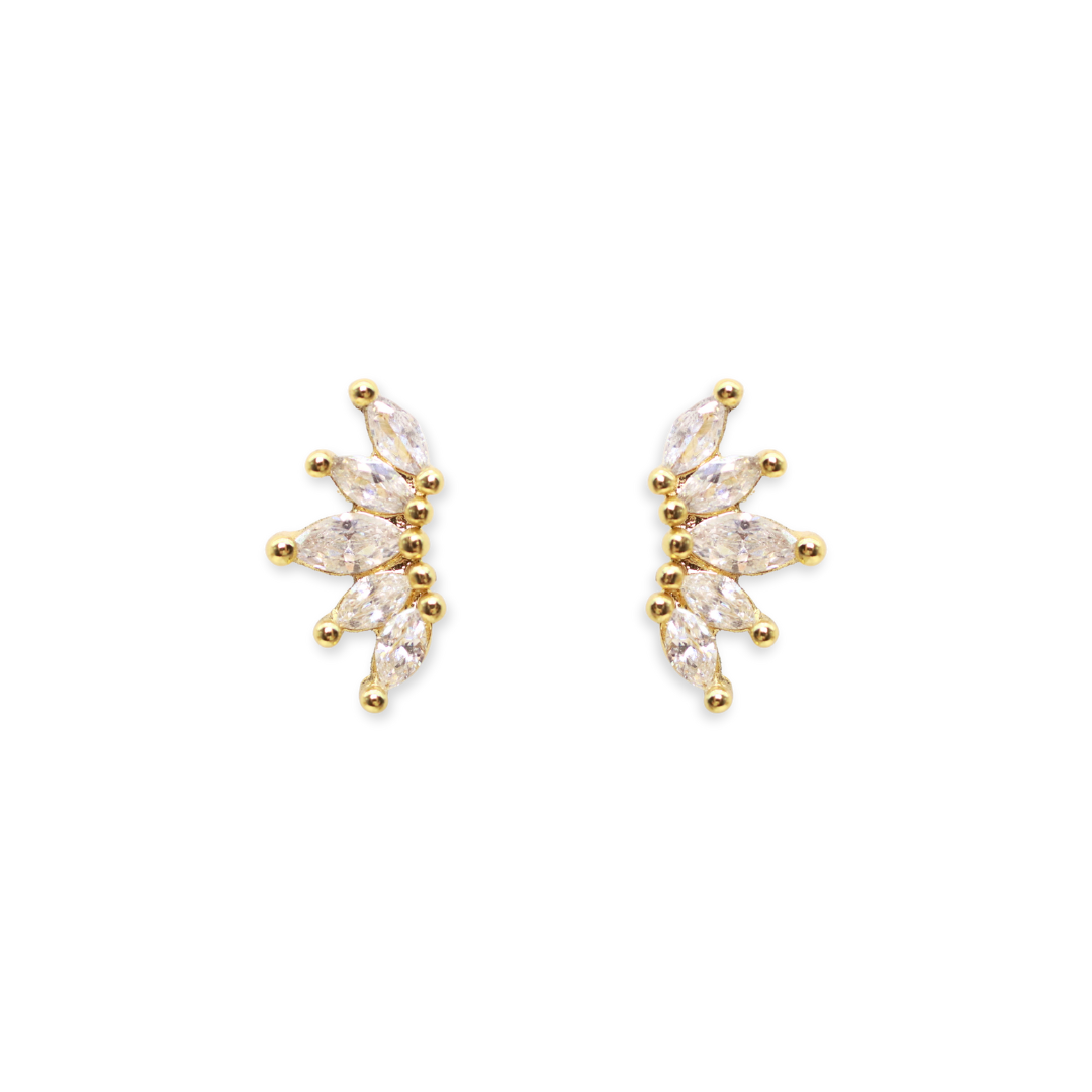 Arete Loto tren puntas