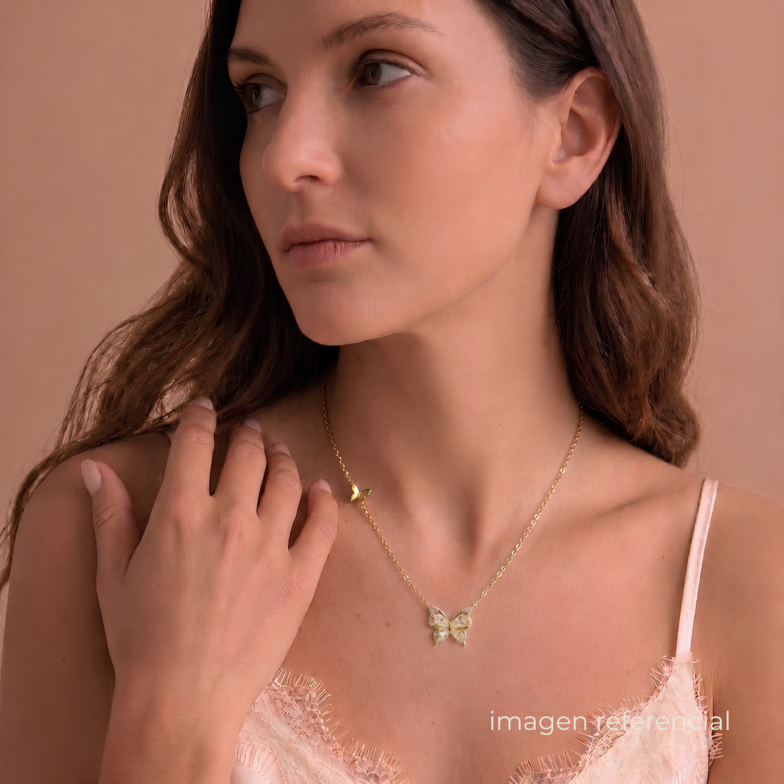 Collar Silver Gold Eterea