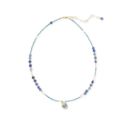 Collar Mariposa Azul