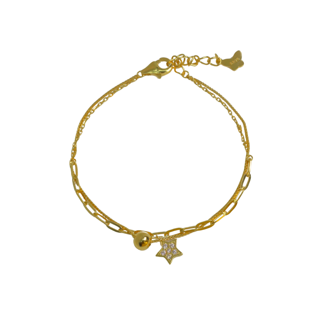 Pulsera Silver Gold Verida