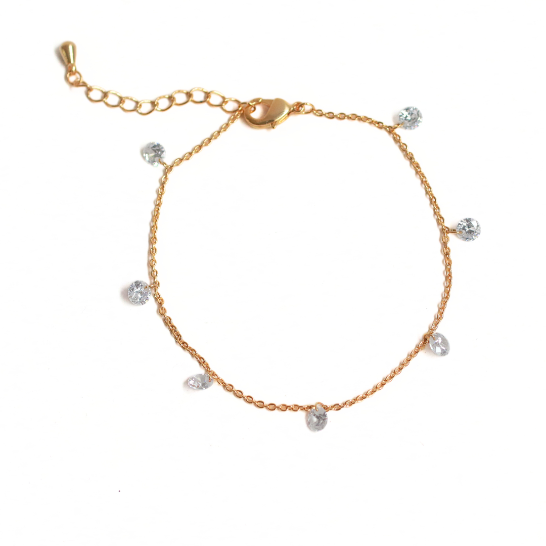 Pulsera Puntitos Cristal