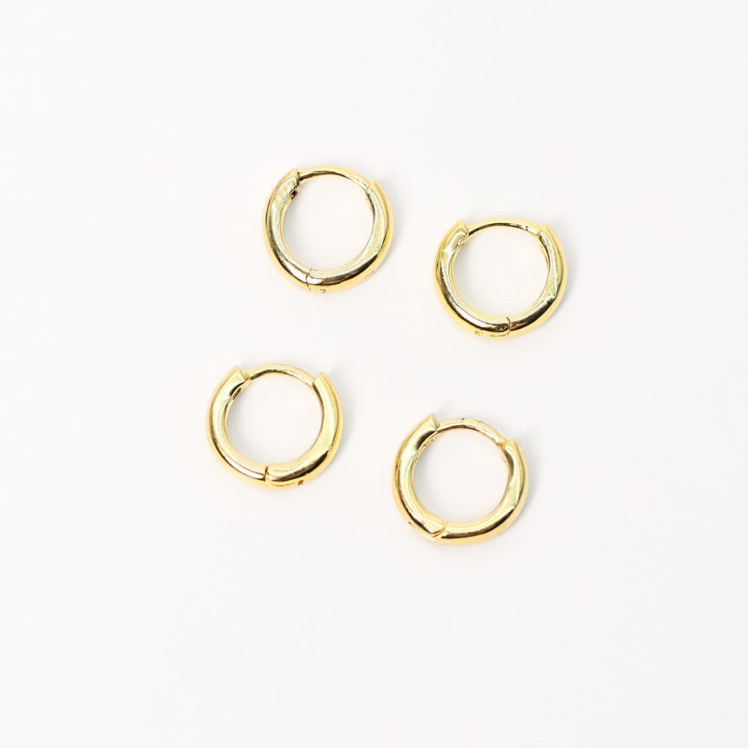 Argollas Silver Gold Medinas Basicas