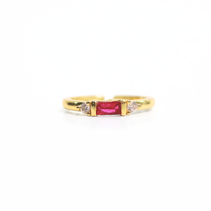 Anillo Zircon Color