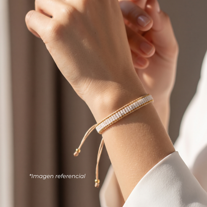 Pulsera Delicas Blanca