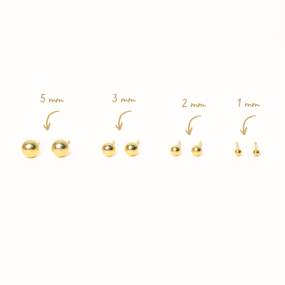 Aretes Silver Gold	Bubble