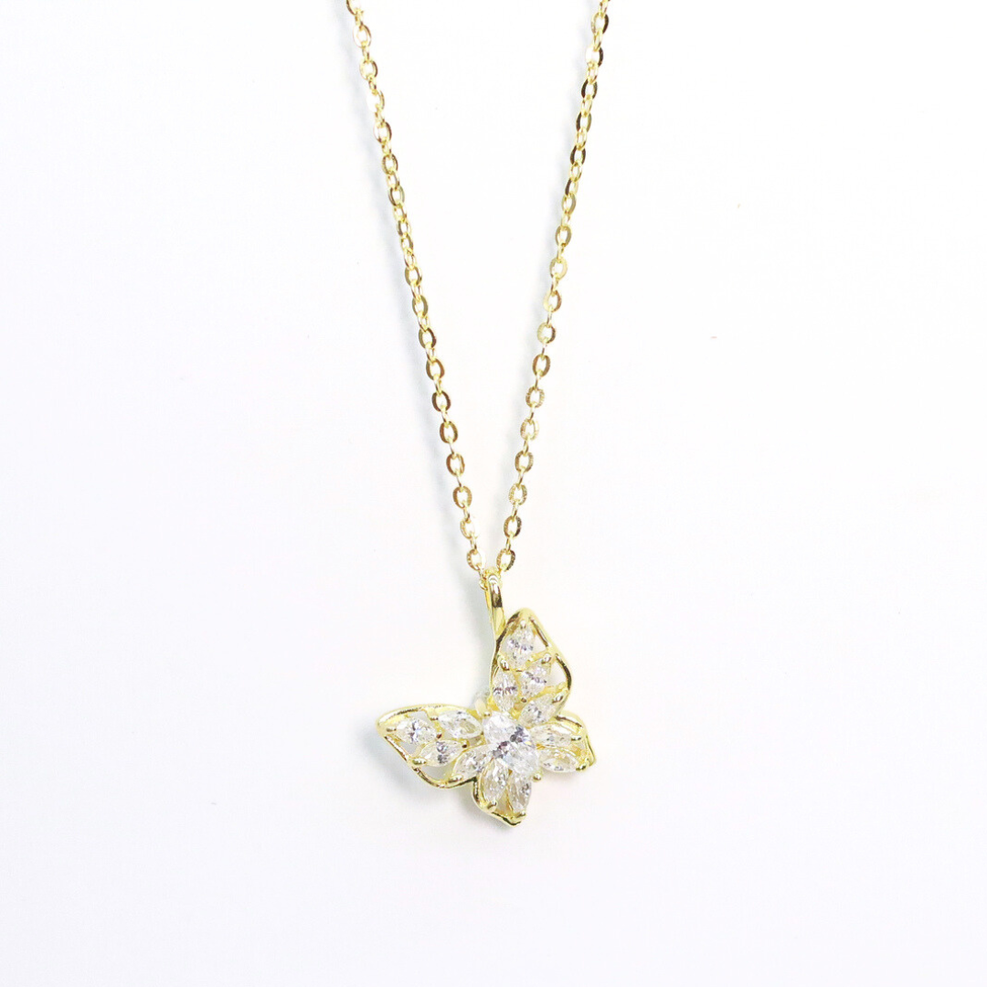 Collar Silver Gold	Ston