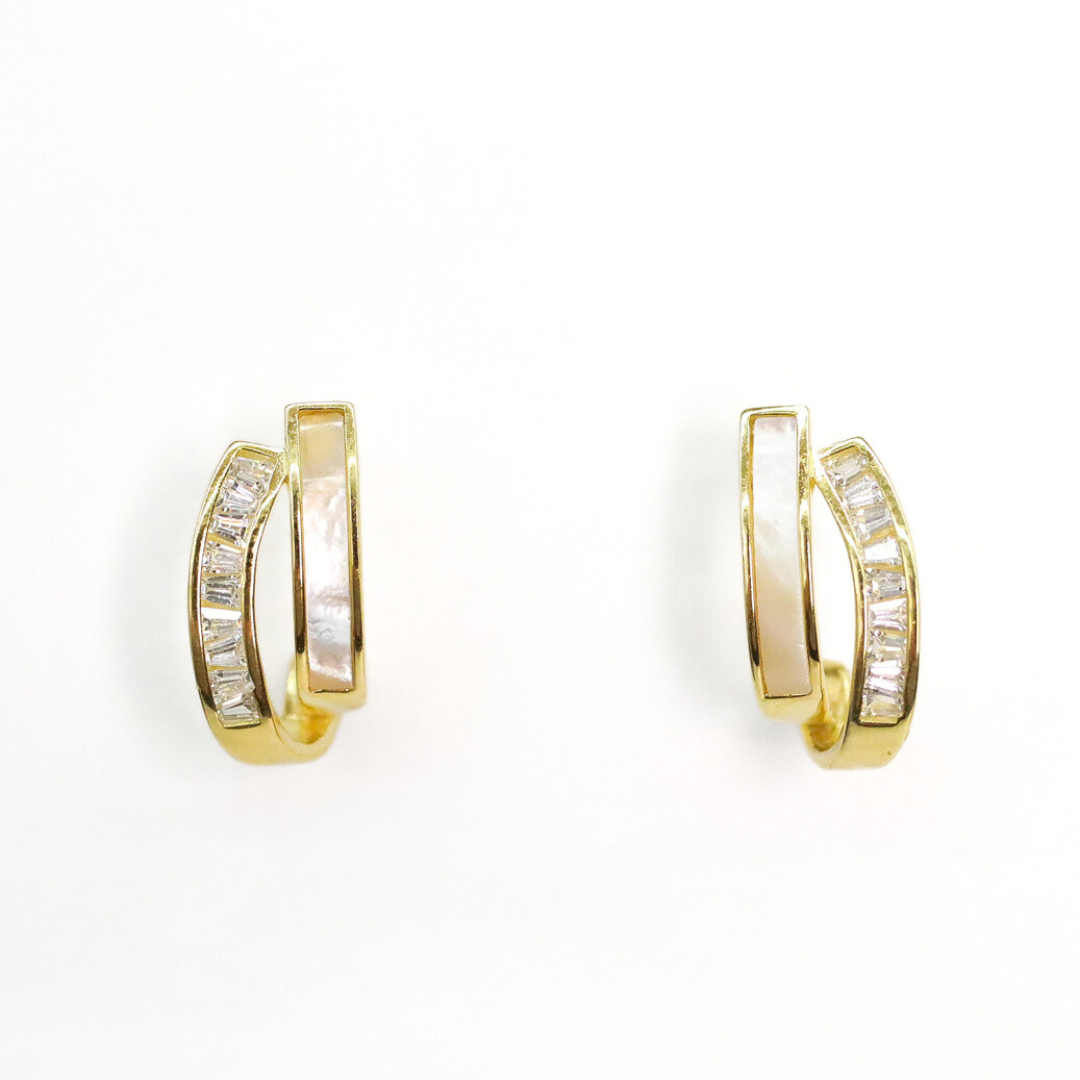 Argolla Silver Gold Almendra