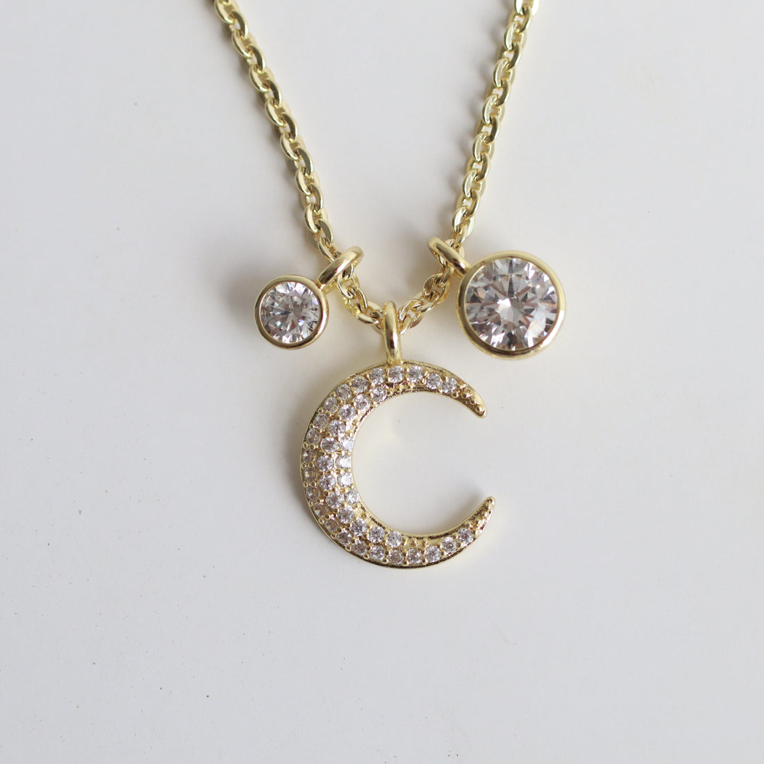 Collar Luna Zircon