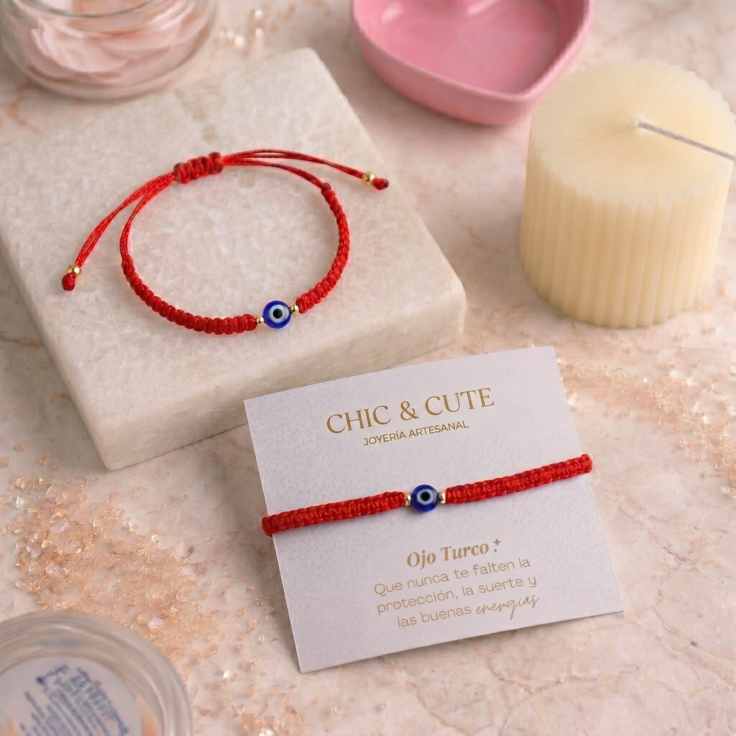 Pulsera Ojo Turco Tejida