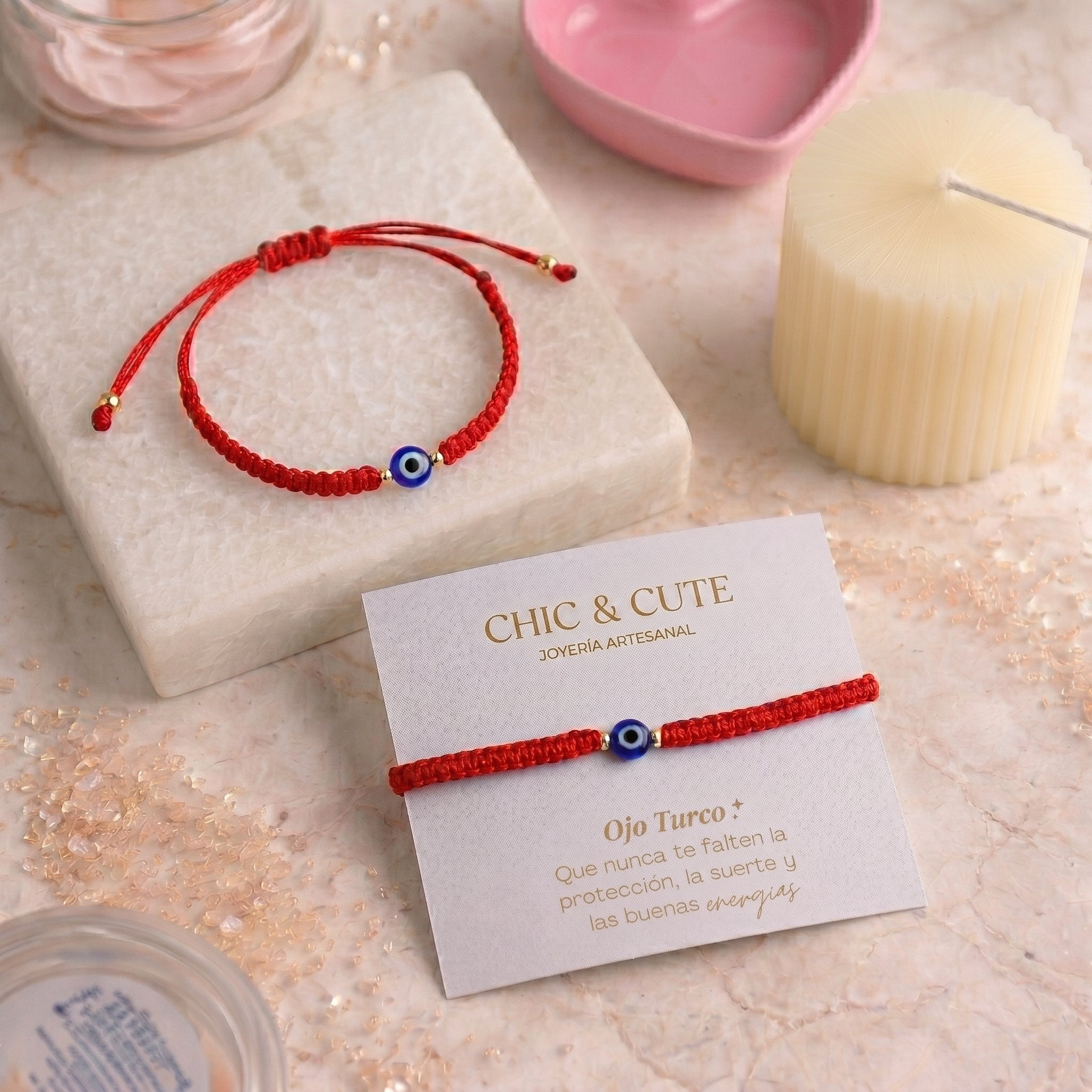 Pulsera Ojo Turco Tejida