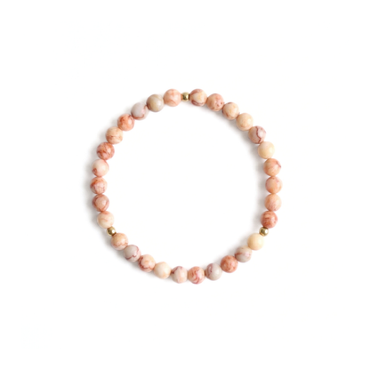 Pulsera de Opalo Rosa